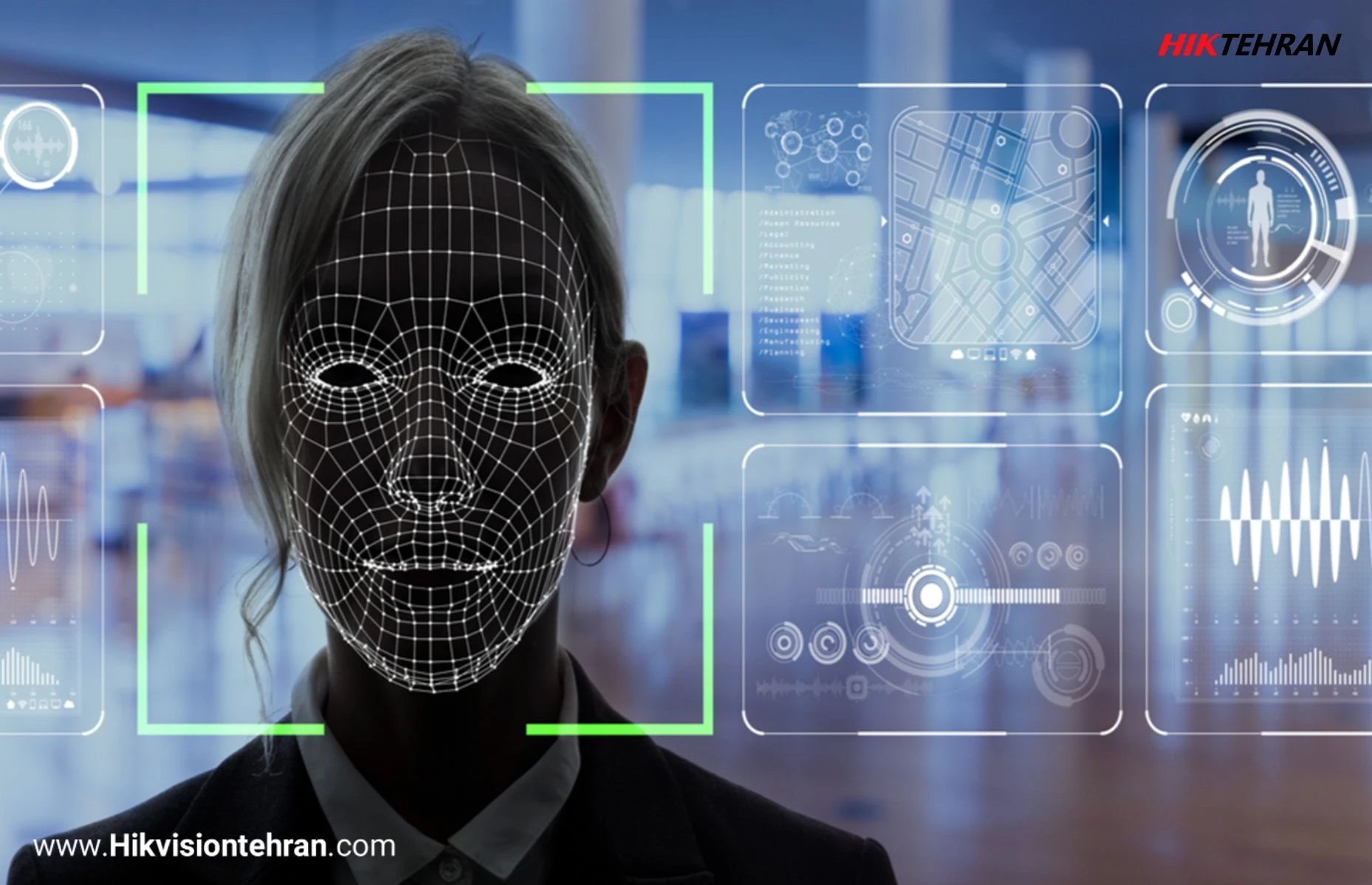 دوربین تشخیص چهره هایک ویژن (Face Detection)